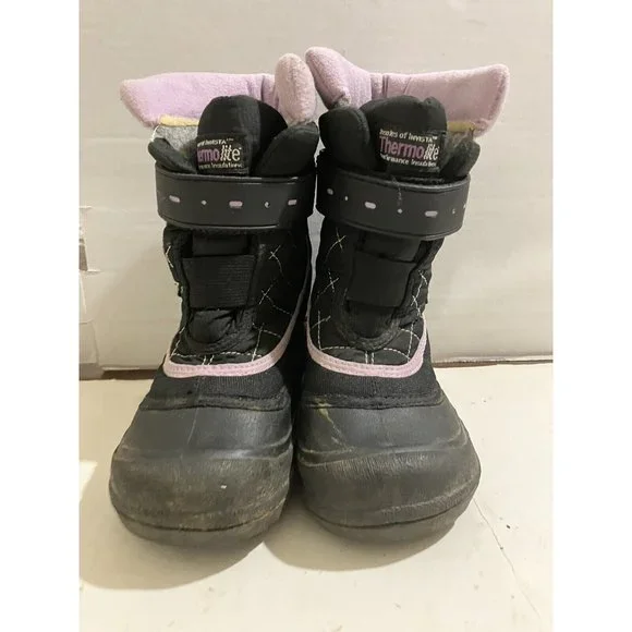 Airwalk Shoes Airwalk Toddler Girl Size 11 Black Purple Winter Snow Boots Color Black Size 11g Bonniecsells s Closet